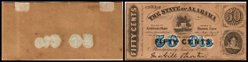 Republik 1854 - heute
USA, Alabama. 50 Cents, 1863. Serie C.
Klebereste
I