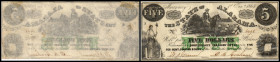 Republik 1854 - heute
USA, Alabama. 5 Dollar, 1864. Serie A.
Klebereste
II - III