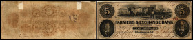 Republik 1854 - heute
USA, Charleston. 5 Dollar, 1856. Serie D.
Klebereste
IV