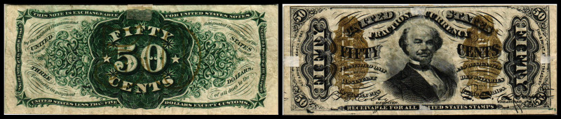 Republik 1854 - heute
USA, Fractional Currency. 50 Cents, 1863. Serie a.
FR-1342...