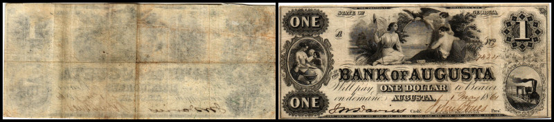 Republik 1854 - heute
USA, Georgia. 1 Dollar, 1861. Serie A.
GA30G28
Klebereste
...
