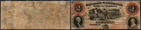 Republik 1854 - heute
USA, Georgia. 2 Dollar, 1859. Serie D.
Klebereste
IV - V