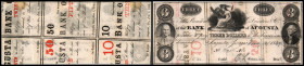 Colonial Currency
USA, Georgia. 3 Dollar, 1837. Serie A.
Klebereste
I