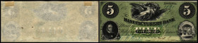 Republik 1854 - heute
USA, Georgia. 5 Dollar, 1862. Serie B.
Klebereste im Rv.
I