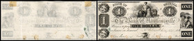 Colonial Currency
USA, Georgia. 100 Dollar, 1836. Serie A.
Klebereste im Rv.
I
