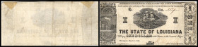 Republik 1854 - heute
USA, Louisiana. 1 Dollar, 1864. Serie H.
Klebereste im Rv.
III - IV