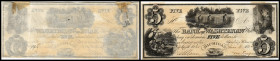 Republik 1854 - heute
USA, Michigan. 5 Dollar, 1834. Serie A.
Fr. 4969
Klebereste im Rv.
I