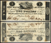 Colonial Currency
USA, New York. 2 Dollar, 1817. Serie G.
Klebereste im Rv.
I