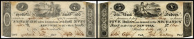 Colonial Currency
USA, New York. 5 Dollar, 1817. Serie H.
Klebereste im Rv.
I