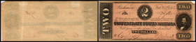 Republik 1854 - heute
USA, Richmond. 2 Dollar, 1864. Serie C.
Klebereste im Rv.
I - I-