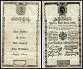 5 Gulden 1.6.1806, Richter-39, K&K-41a. III+