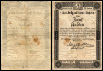 5 Gulden 1813, Richter 52, K&K-54a. III/IV
