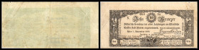 K.K. Hauptmünzamt-Münzscheine. 10 Kreuzer 1.11.1860, Serie N, Richter-134, K&K-97a. III