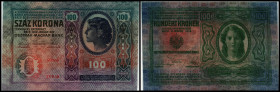 100 Kronen 2.1.1912, Richter-156, K&K.119a. I