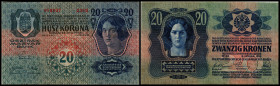 20 Kronen 2.1.1913, Richter-157, K&K-120a. I