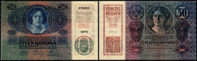 50 Kronen 2.1.1914, Richter, 159, K&K-122a. I