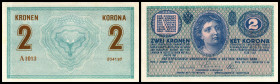 2 Kronen 5.8.1914, Richter-161a, K&K-124a. I