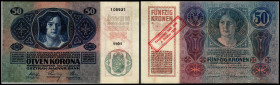 50 Kronen 1914, Richter-197, K&K-156a. I-
