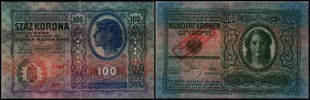 100 Kronen 1912, Richter-198, K&K-157a. II-