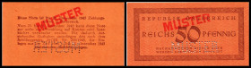 Republik. 50 Rpfg. 1945, MUSTER, Richter-263a, K&K-217s. I