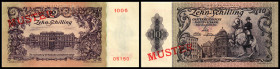 10 Schilling 1950, MUSTER, Richter-280a, K&K-235s. I