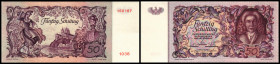 50 Schilling 2.1.1951, Druck lila, Richter-284, K&K-239a. I