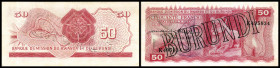 Burundi. 50 Francs (1964 auf 1.10.1960) P-4. III+