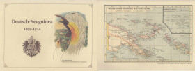 Deutsch-Neuguinea (Australische Besatzungsausgaben). Broschüre 5 Stück, 1-100 Mk 1914, Reprint der Serie 1, zu P-1-5 (Gr-DNG-N). I