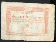 1000 Francs 7.1.1795, P-A80. IV