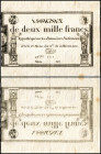 2000 Francs 7.1.1795, P-A81. III+