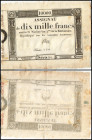 10.000 Francs 7.1.1795, Ser.592/Nr.220, P-A182. III-