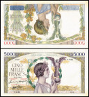 5000 Francs 8.10.1942, P-97c, min. ph. I-
