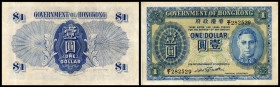 Lot 4 Stück 1$ (1940/41) 1,5,10 Cents (1941.65) P-316, 313a, 326/27. II/I