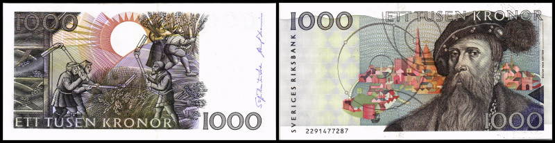 Reichsbank. 1000 Kronen (199)2, P-60a. I