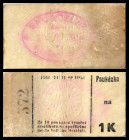 Velké Mezirici, Mähren - Stadt. Lot 2 Stück, 50h, 1K o.D.-31.12.1914, Richter-161/IIa,b. Ill-