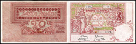 Königreich / Nationalbank. 20 Francs 13.10.1919, P-67. I/I-