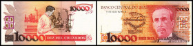 10.000 Cruzados o.D.(1989, Sign.26) P-215. I