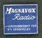Magnavox Radio, dklblau. I