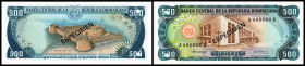 500 Pesos 1980 ESPECIMEN bds., P-123s1. I