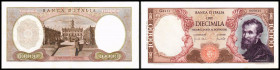Banca d’Italia. 10.000 Lire Dec. 8.6.1970, Sign. Carli-Lombardo, Grap. 577, P-97d. III+