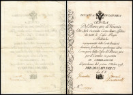 Lombardei-Venetien, Banco Giro di Venezia. 10 Dukaten 1.10.1798, Ri-500, PS-181. II/III