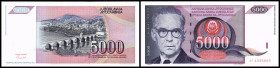 Lot 3 Stück: 5000 Dinar 1991, B-R159, P-111. I