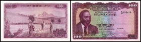 100 Shillings 1.7.1972, Sign.3, P-10c. I