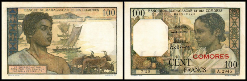 100 Francs o.D.(1963, Sign.3) P-3b. II/III