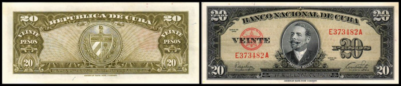 20 Pesos 1949, P-80a. I