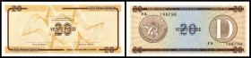 20 Peso o.D., Serie D/2.Ausgabe, P-FX 36. I
