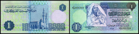 Lot 11 Stück: 1 Dinar o.D.(1993, Sign.4) P-59a. I