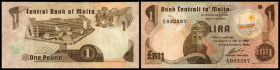 1 Lira L.1967(1979) Blindenschrift 1 Punkt, P-34b. III
