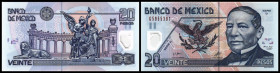 20 Pesos 17.5.2001, Serie D, Plastik, P-116a. I
