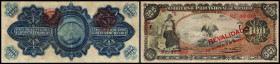 Gobierno Provisional / Mexico. 100 Pesos 28.9.1914, Revalidado por dec. 17.12.1914, 2 Siegel auf Rs., P-S708b?. III+